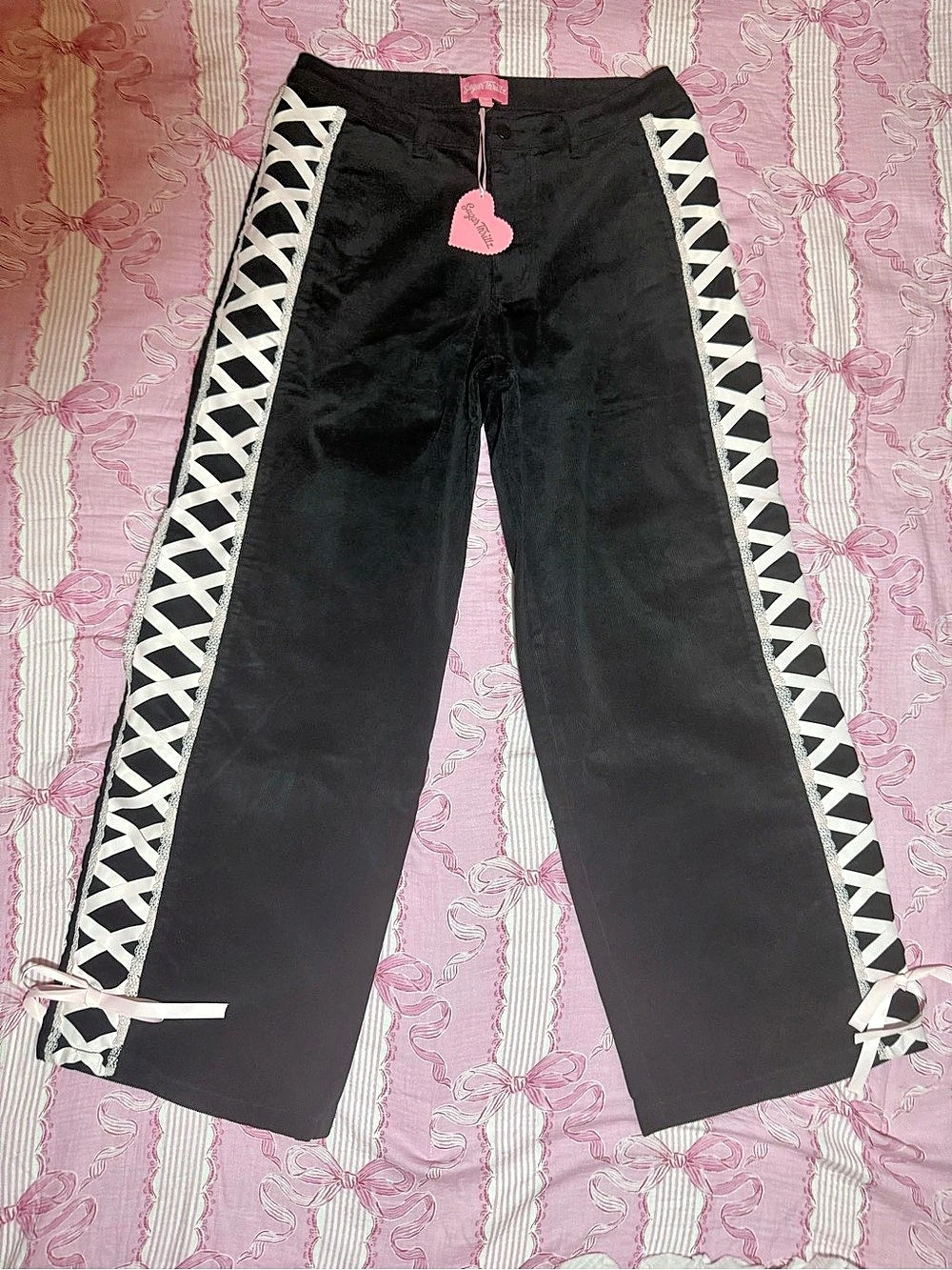 Sugar thrillz STAY IN LOVE CORDUROY PANTS
